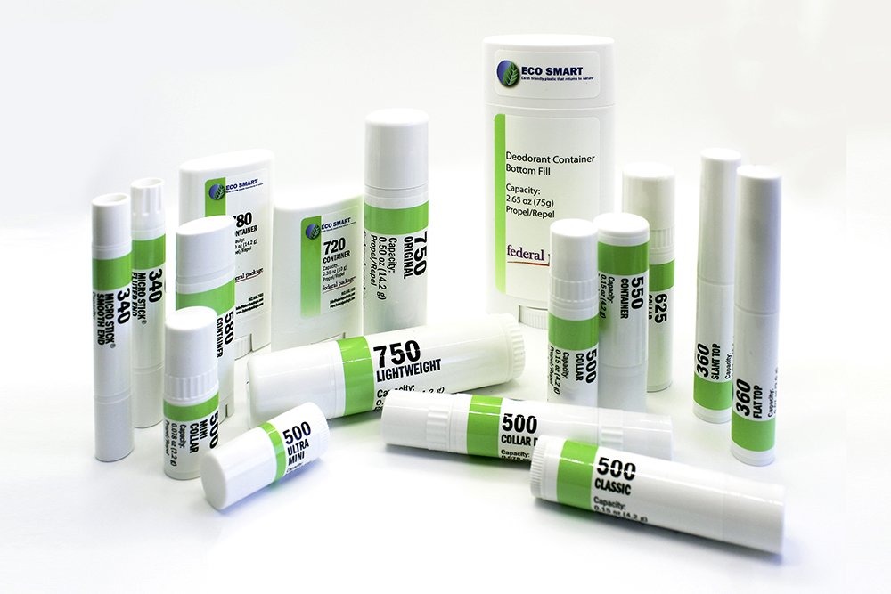 EcoSmart product samples and sizes